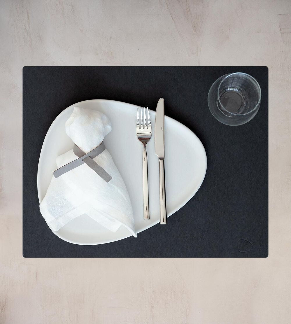 [product_category]-Lind Dna Square Placemat Nupo Leather L, Black-Lind DNA-5711590203300-981914-LIN-2