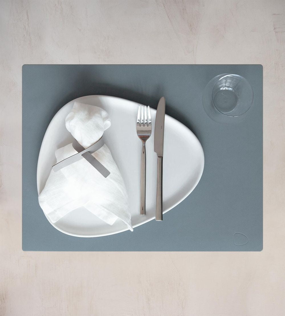 [product_category]-Lind Dna Square Placemat Nupo Leather L, Light Blue-Lind DNA-5711590123011-982483-LIN-2
