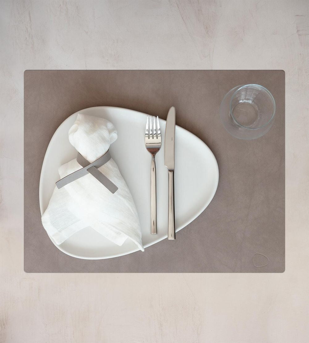 [product_category]-Lind Dna Square Placemat Nupo Leather L, Nomad Grey-Lind DNA-5711905522898-990236-LIN-2