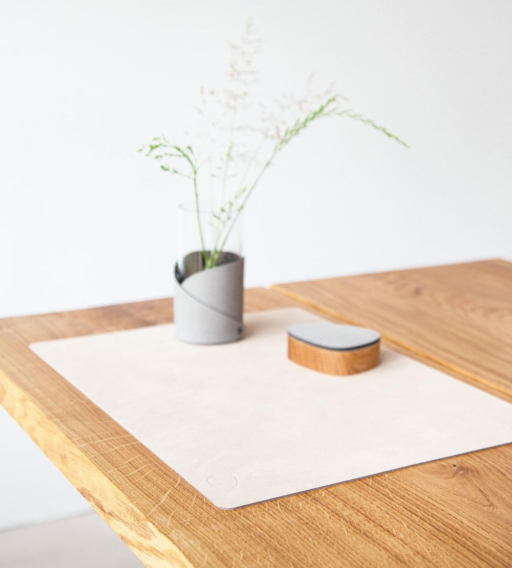 [product_category]-Lind Dna Square Placemat Nupo Leather L, Sand-Lind DNA-5711590143309-981171-LIN-4