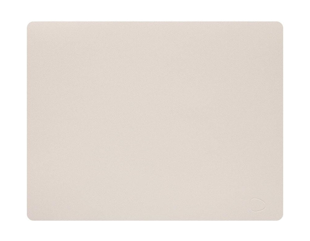 [product_category]-Lind Dna Square Placemat Nupo Leather L, Soft Nude-Lind DNA-5711905528272-991121-LIN-1