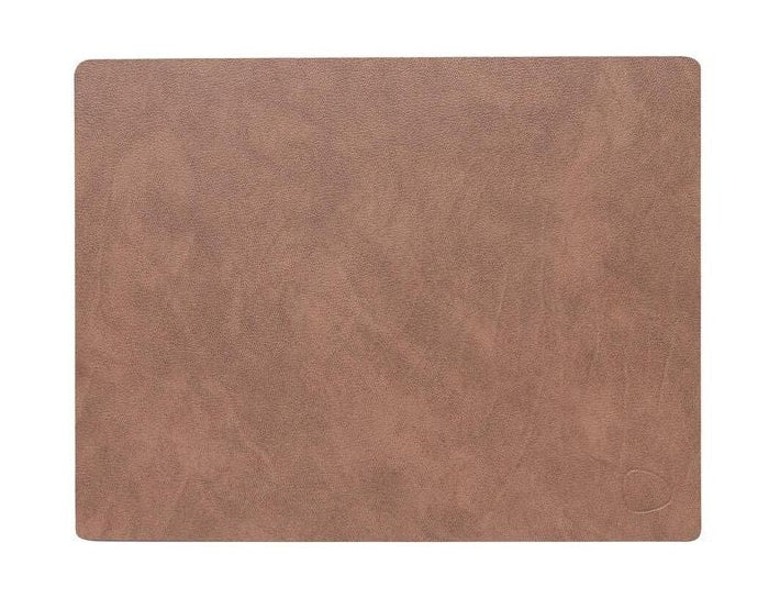 [product_category]-Lind Dna Square Placemat Nupo Leather M, Brown-Lind DNA-5711590999838-991598-LIN-1