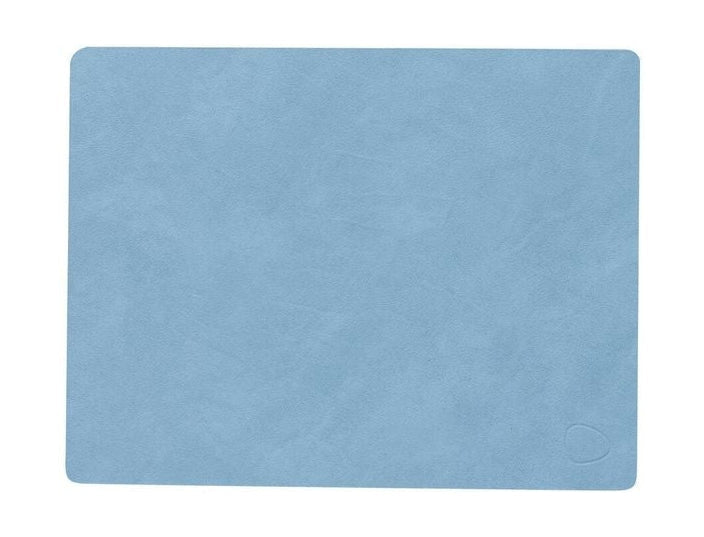 [product_category]-Lind Dna Square Placemat Nupo Leather M, Light Blue-Lind DNA-5711590999890-991604-LIN-1