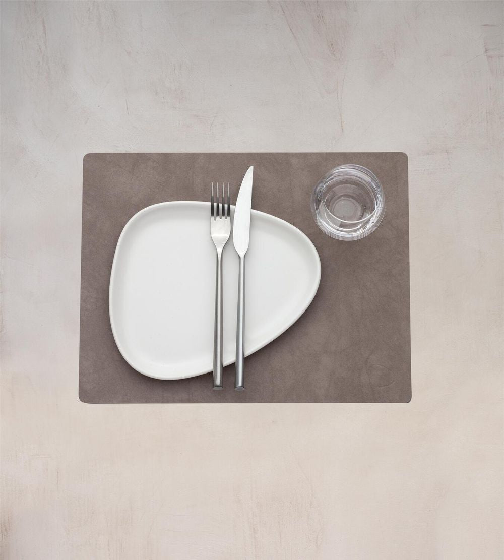 [product_category]-Lind Dna Square Placemat Nupo Leather M, Nomad Grey-Lind DNA-5711590999944-991609-LIN-2