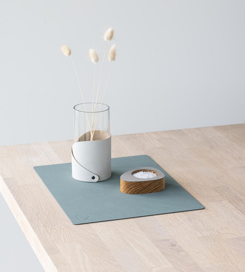 [product_category]-Lind Dna Square Placemat Nupo Leather M, Pastel Green-Lind DNA-5711590999968-991611-LIN-4
