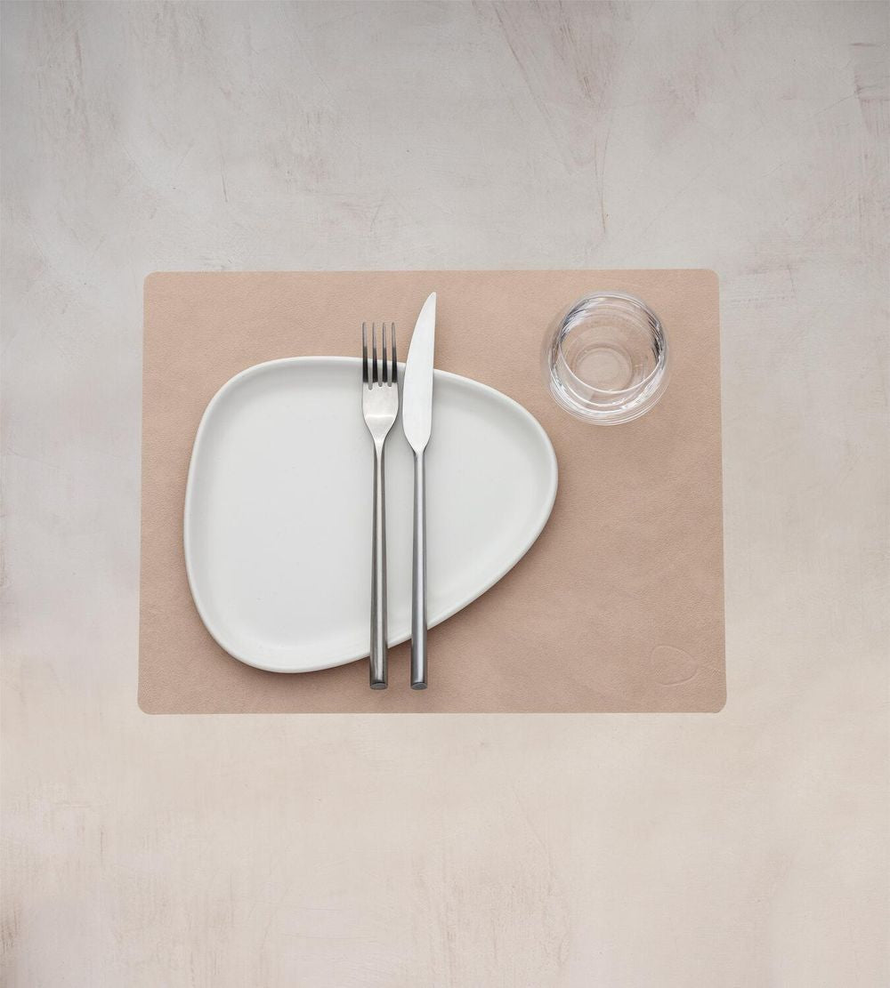 [product_category]-Lind Dna Square Placemat Nupo Leather M, Sand-Lind DNA-5740020100032-991618-LIN-2