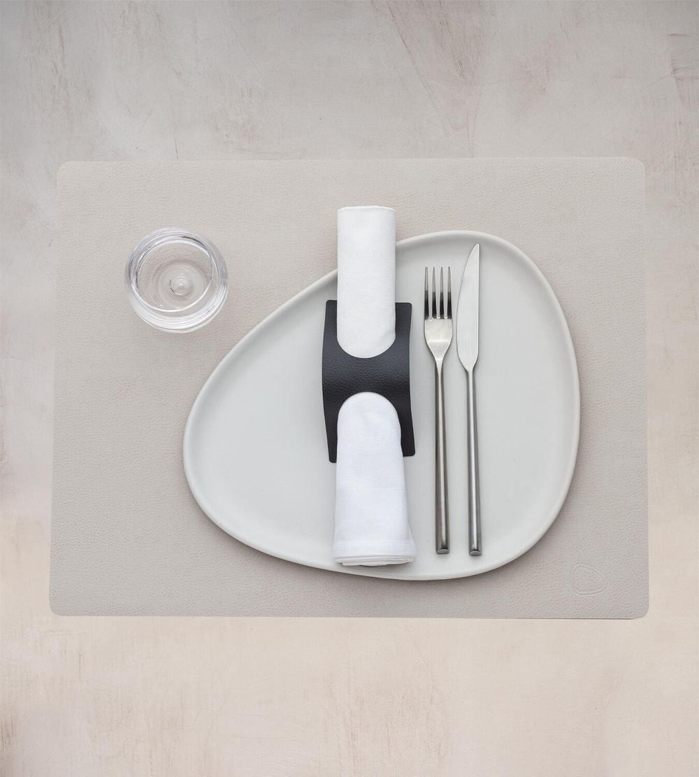 [product_category]-Lind Dna Square Placemat Serene Leather L, Cream-Lind DNA-5711590996592-991483-LIN-2