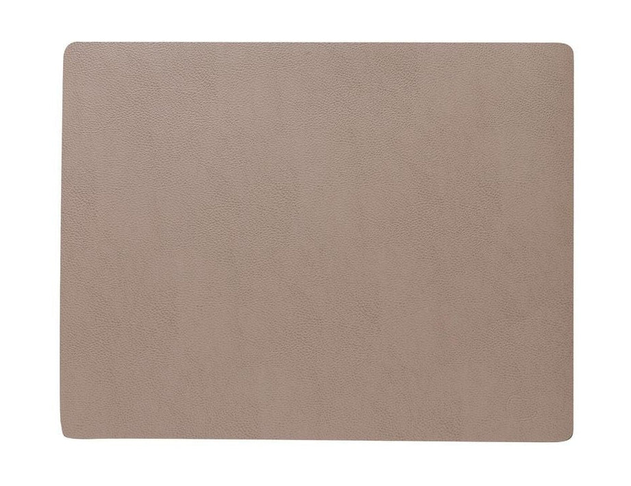 [product_category]-Lind Dna Square Placemat Serene Leather L, Grey-Lind DNA-5711590996615-991485-LIN-1