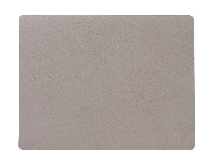 [product_category]-Lind Dna Square Placemat Serene Leather M, Ash Grey-Lind DNA-5711590996653-991489-LIN-1