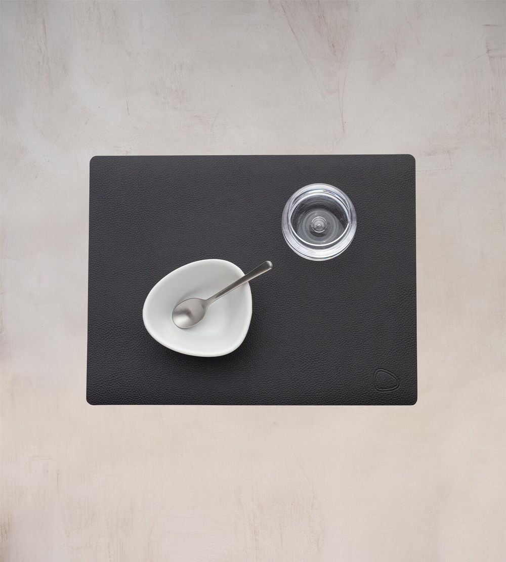 [product_category]-Lind Dna Square Placemat Serene Leather M, Black-Lind DNA-5711590996684-991492-LIN-2