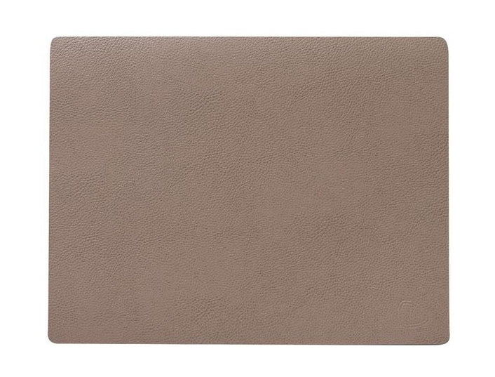 [product_category]-Lind Dna Square Placemat Serene Leather M, Grey-Lind DNA-5711590996660-991490-LIN-1
