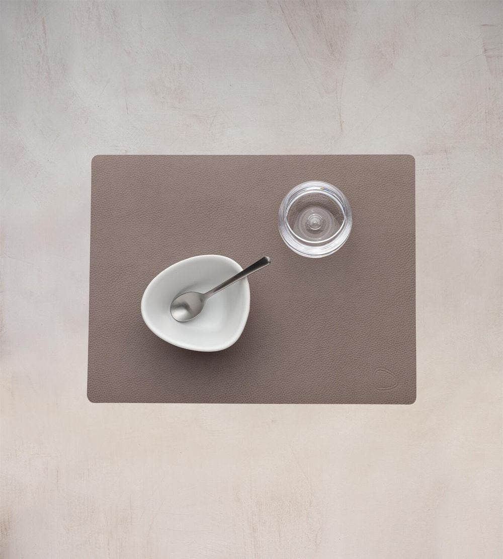 [product_category]-Lind Dna Square Placemat Serene Leather M, Grey-Lind DNA-5711590996660-991490-LIN-2