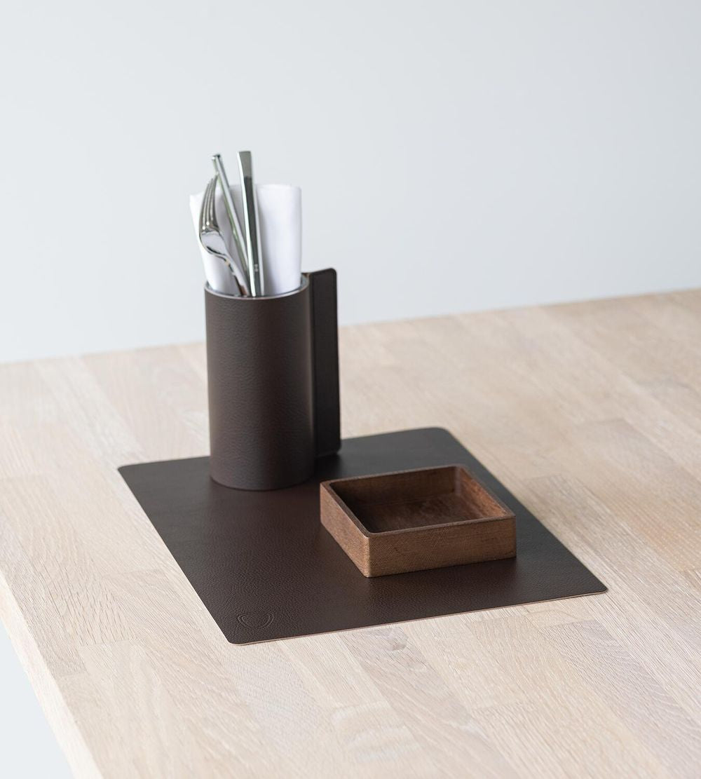 [product_category]-Lind Dna Square Placemat Serene Leather M, Ha Sel-Lind DNA-5711590996738-991497-LIN-3
