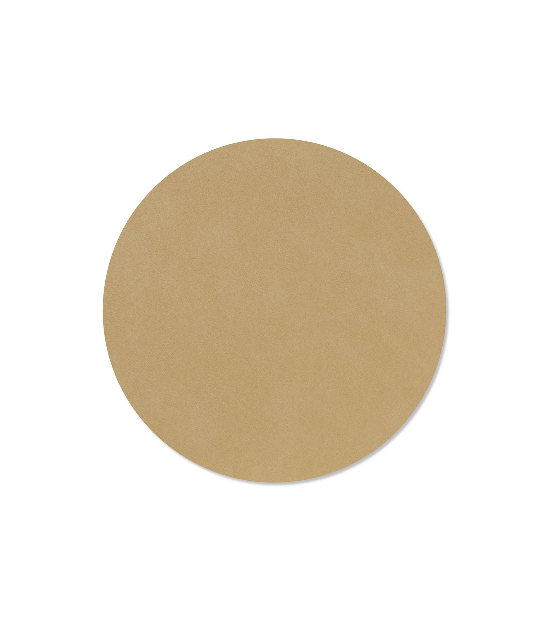 [product_category]-Lind Dna Table Mat Circle Medium, Khaki-Lind DNA-5740020106164-992065-LIN-1