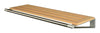 Loca Knax hoedplank 40 cm, beuken/aluminium