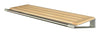 Loca Knax hoedplank 40 cm, esdoorn/aluminium