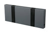 Loca Knax Horizontal Coat Rack 2 Hooks, Anthracite/Black