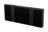 Loca Knax Horizontal Coat Rack 2 Hooks, Black/Black