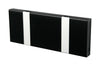  Knax Horizontal Coat Rack 2 Hooks Black/Grey