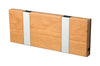 Loca Knax Horizontal Coat Rack 2 Hooks, Cherry/Grey