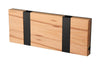 Loca Knax Horizontal Coat Rack 2 Hooks, Core Beech/Black