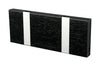 Loca Knax Horizontal Coat Rack 2 Hooks, Oak Black Stains/Grey