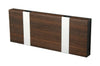 Loca Knax Horizontal Coat Rack 2 Hooks, Oak Tabac/Grey