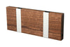 Loca Knax Horizontal Coat Rack 2 Hooks, Walnut/Grey