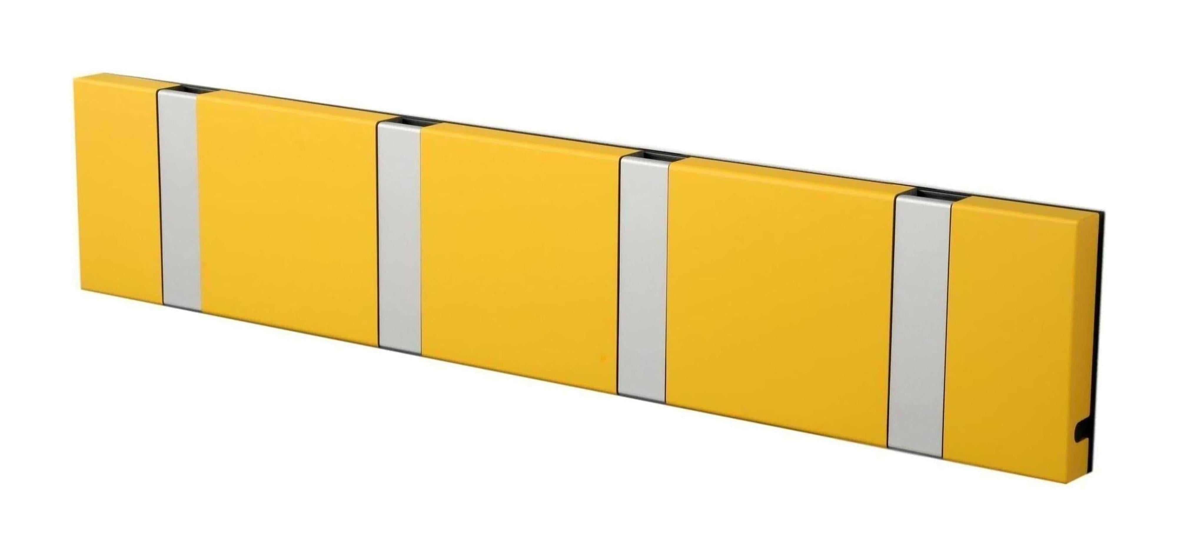 [product_category]-Loca Knax Horizontal Coat Rack 4 Hooks, Buzzer/Grey-LOCA-5711394140269-104242-LOC-1
