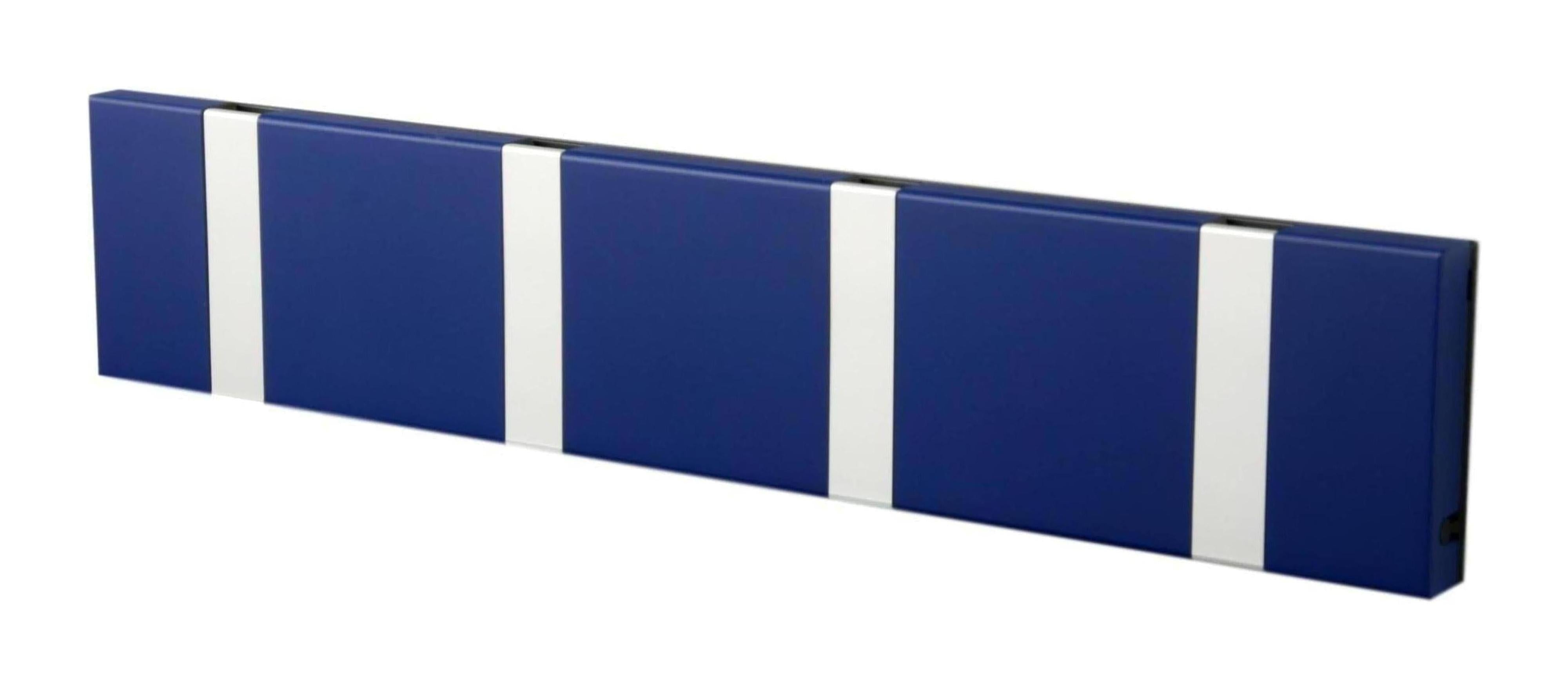 [product_category]-Loca Knax Horizontal Coat Rack 4 Hooks, Sapphire/Grey-LOCA-5711394140788-104282-LOC-1