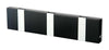 Loca Knax Lite Horizontal Coat Rack 3 Hooks, Corian Black/Grey