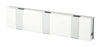 Loca Knax Lite Horizontal Coat Rack 3 Hooks, Corian White/Grey