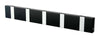 Loca knax lite horizontální stojan na kabáty 5 háčků, Corian Black/Grey