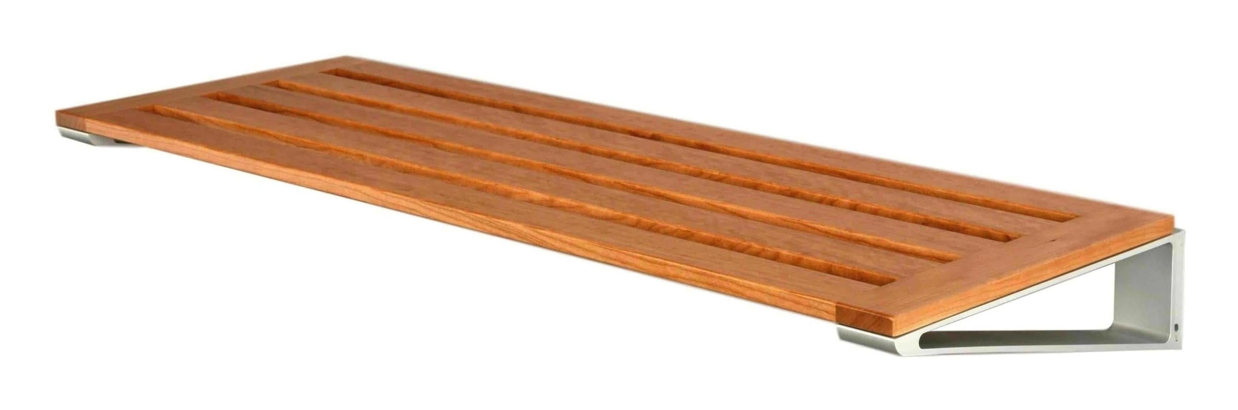 Loca Knax Shoe Rack 40 cm, Cherry/Hliník