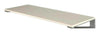 Loca Knax Shoe Rack 80 cm, bílá/hliník