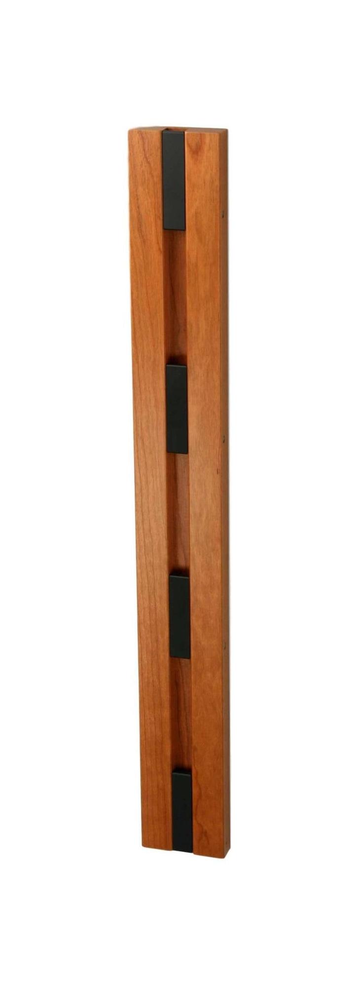 [product_category]-Loca Knax Vertical Coat Rack, Cherry Lacquered/Black-LOCA-5711394240358-20441-LOC-1