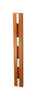Loca Knax Vertical Coat Rack, Cherry Lacquered/Grey