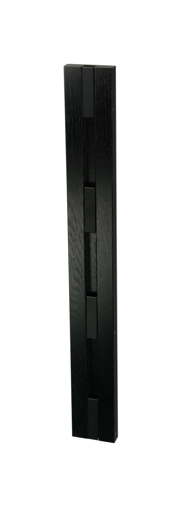[product_category]-Loca Knax Vertical Coat Rack, Oak Black Stained/Black-LOCA-5711394240679-20491B-LOC-1