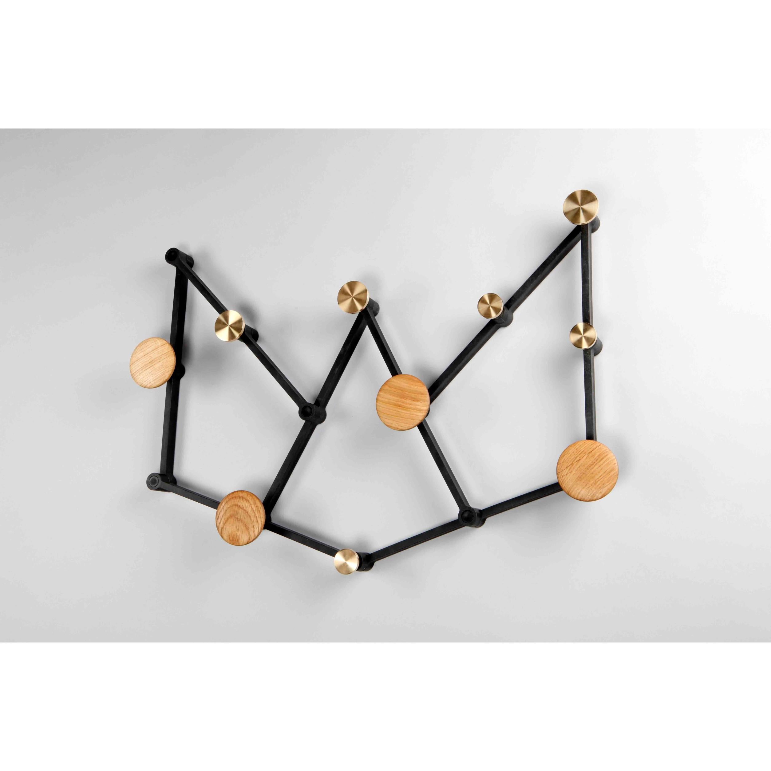 [product_category]-Loca X.Tend Coat Rack Oiled Oak, 343mm-LOCA-5711394954392-121093XO-LOC-3