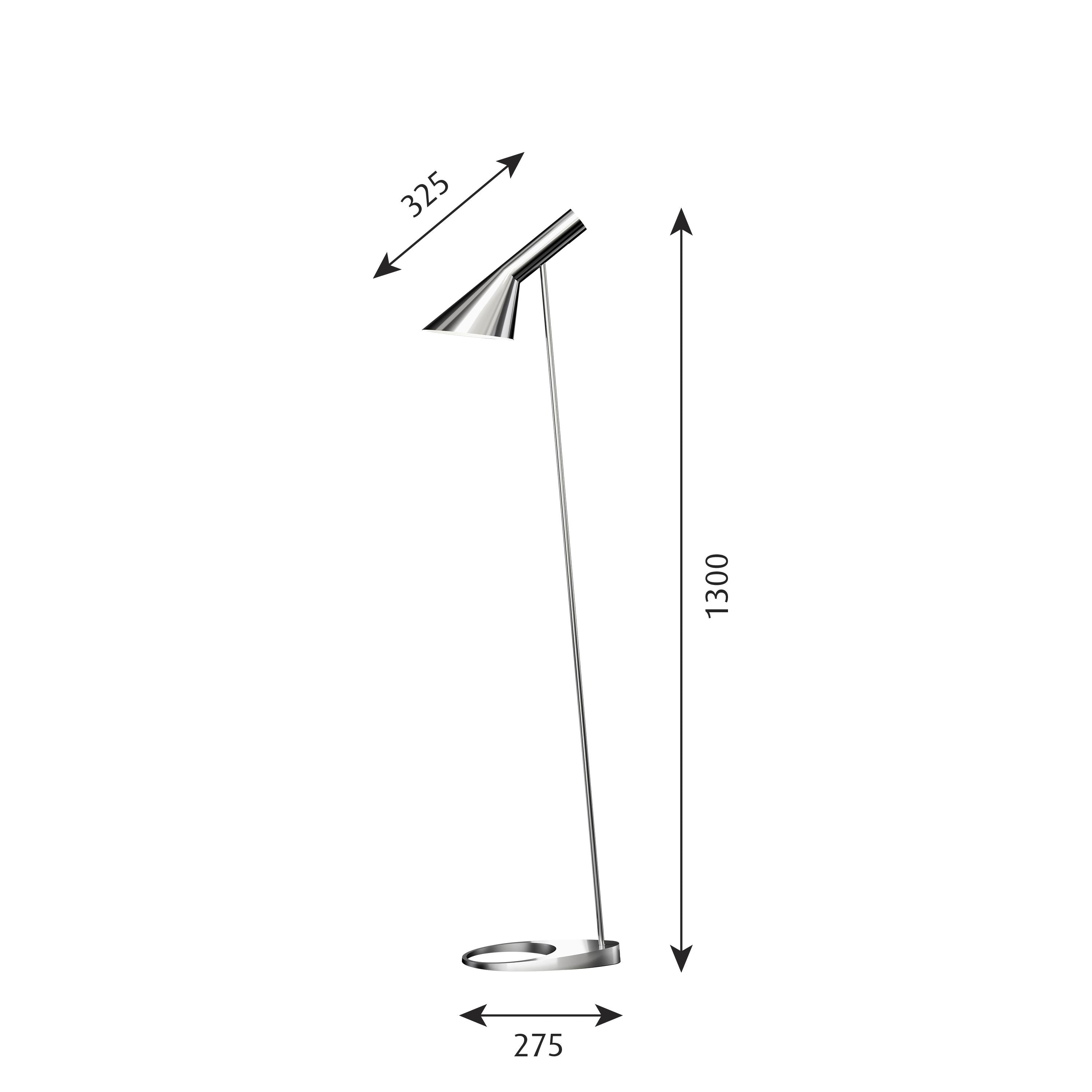 [product_category]-Louis Poulsen Aj Floor Lamp V3, Stainless Steel-Louis Poulsen-5714693210480-5744166425-LOU-2