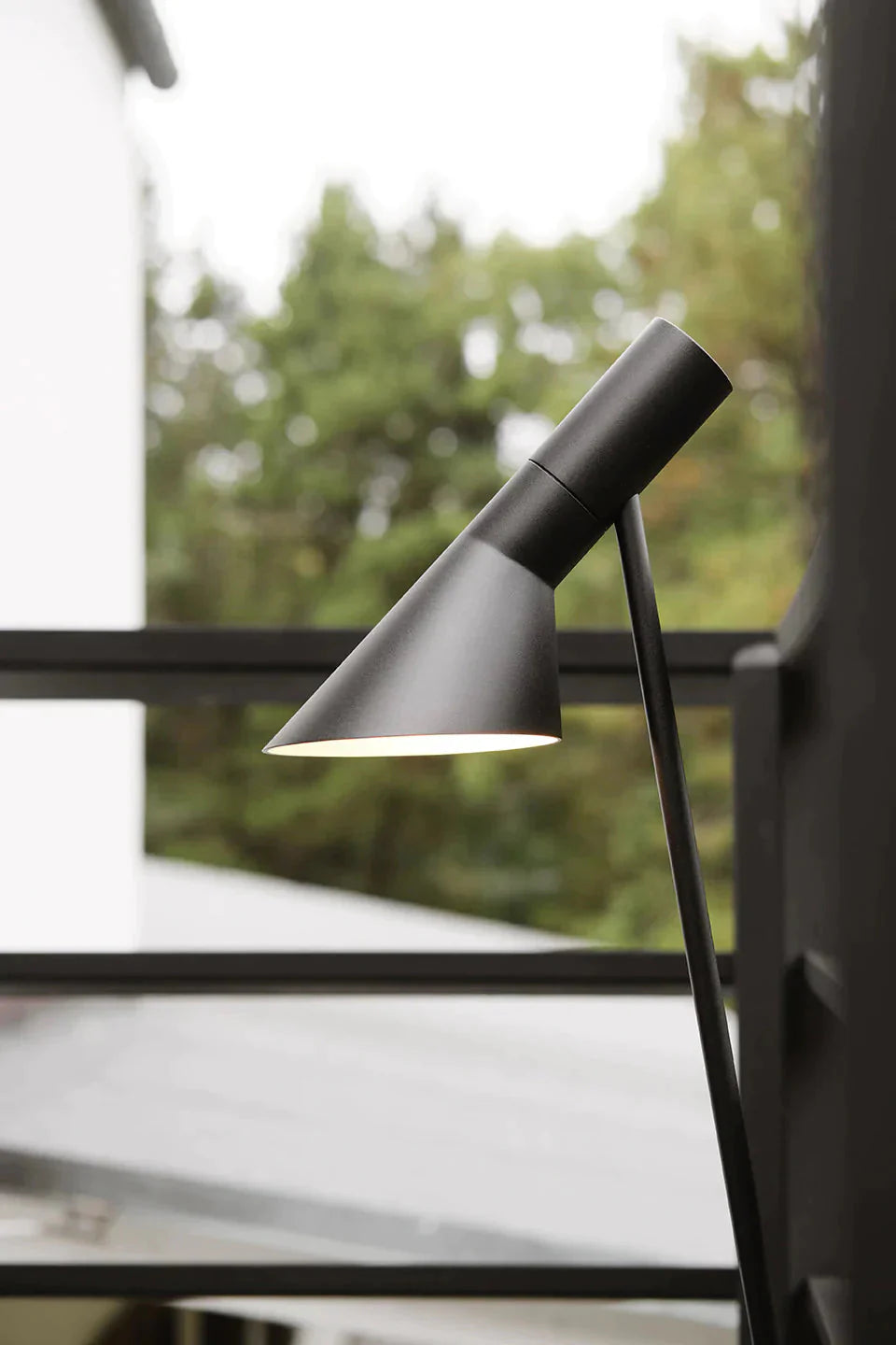 [product_category]-Louis Poulsen Aj Garden Short Bollard Black Led 4000 K 6.5 W, Base With Adaptor-Louis Poulsen-5714693070497-5747306444-LOU-14