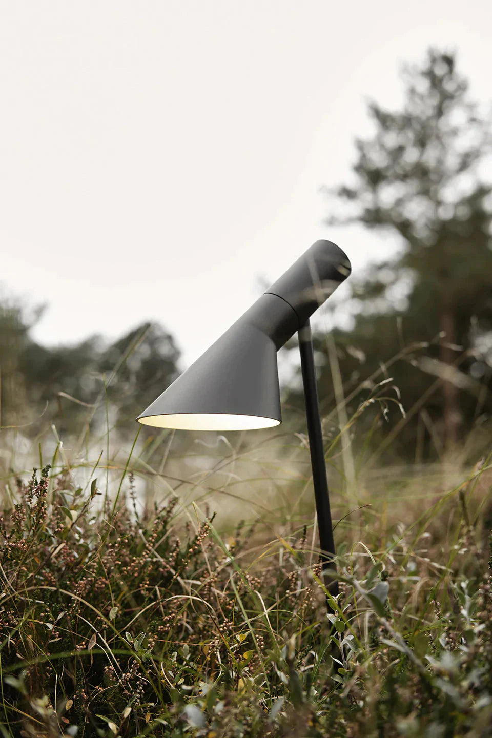 [product_category]-Louis Poulsen Aj Garden Short Bollard Black Led 4000 K 6.5 W, Base With Adaptor-Louis Poulsen-5714693070497-5747306444-LOU-18