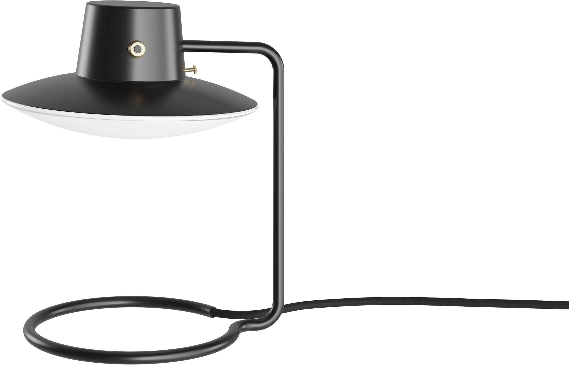 [product_category]-Louis Poulsen Aj Oxford Table Lamp Metal Black/Opal Glass ø 28 Cm-Louis Poulsen-5714693105380-5744168627-LOU-1