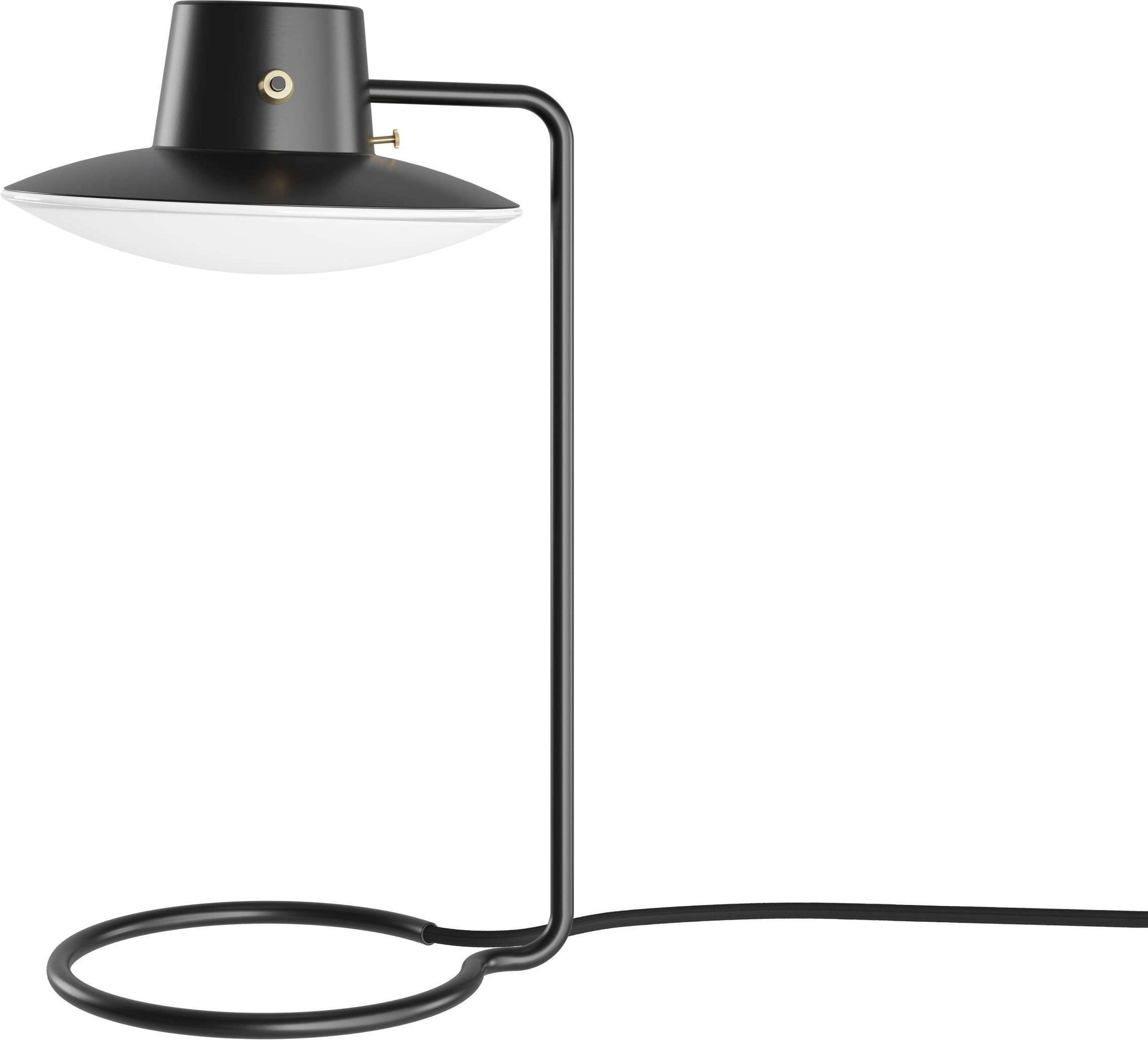 [product_category]-Louis Poulsen Aj Oxford Table Lamp Metal Black/Opal Glass ø 41 Cm-Louis Poulsen-5714693107438-5744168588-LOU-1