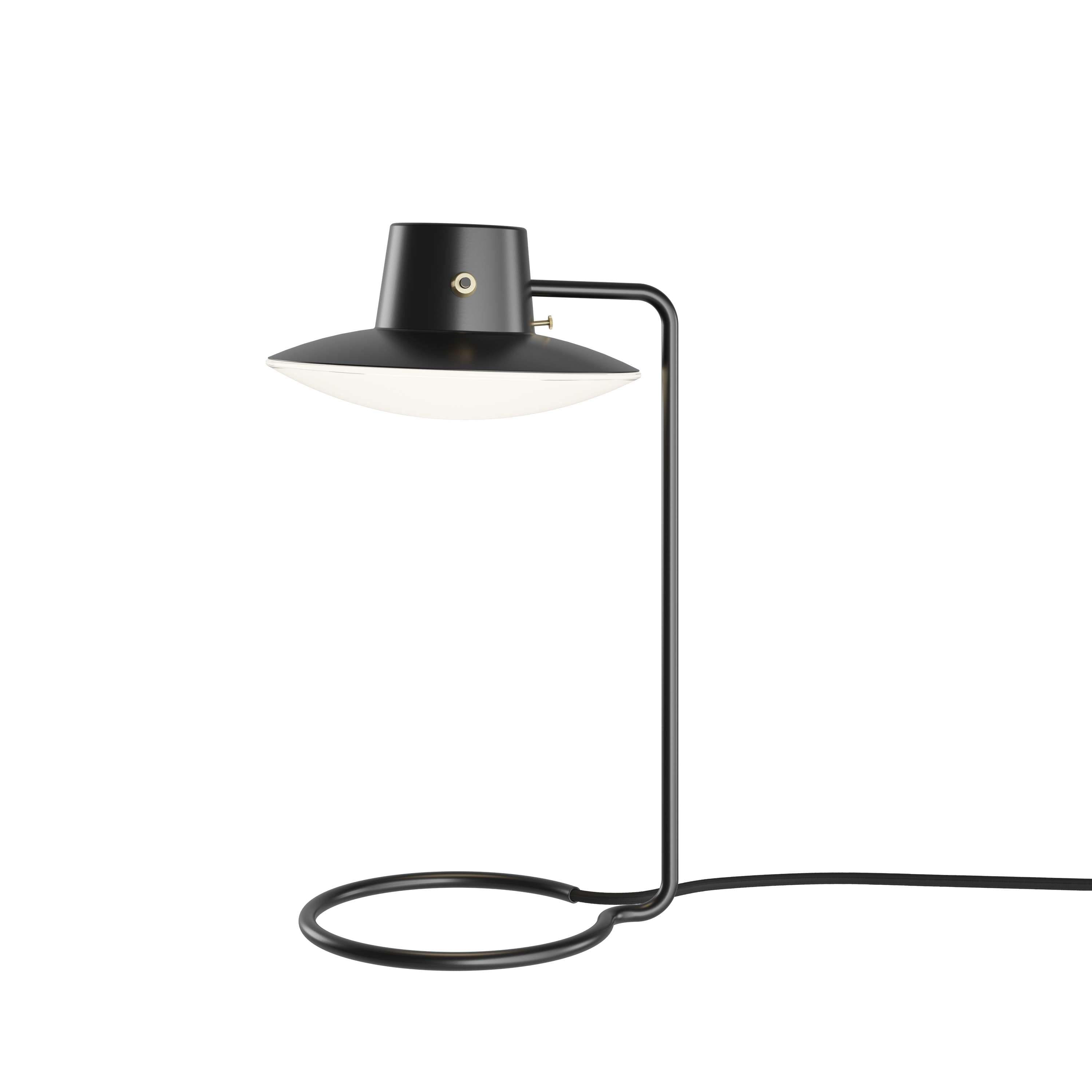 [product_category]-Louis Poulsen Aj Oxford Table Lamp Metal Black/Opal Glass ø 41 Cm-Louis Poulsen-5714693107438-5744168588-LOU-2