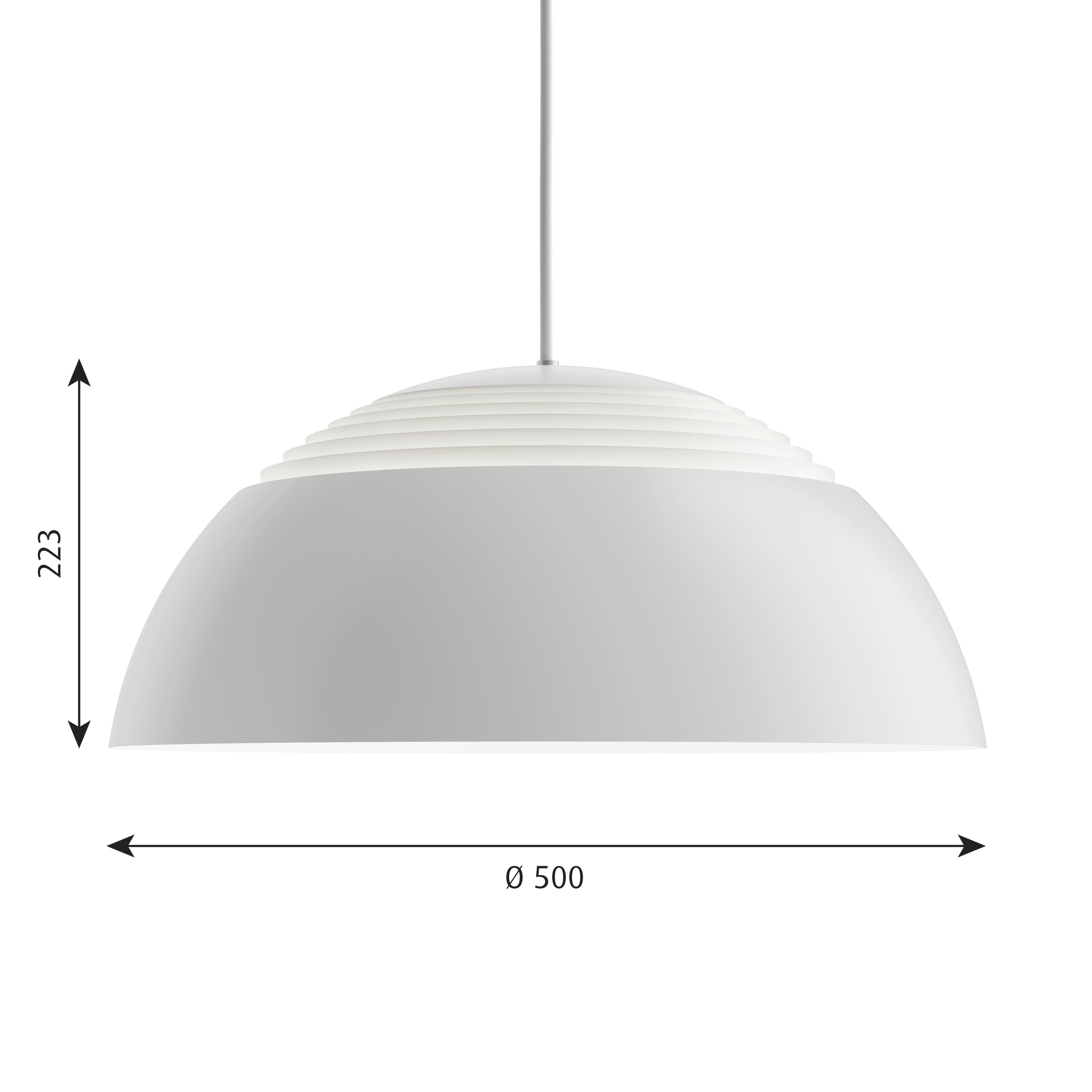 [product_category]-Louis Poulsen Aj Royal Pendant Led ø 500 Mm, White-Louis Poulsen-5714693367009-5741104228-LOU-2