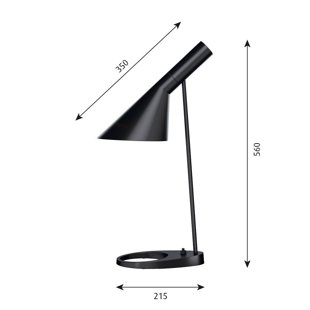 [product_category]-Louis Poulsen Aj Table Lamp V3, Black-Louis Poulsen-5714693714209-5744169435-LOU-3
