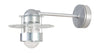 Nástěnná lampa Louis Poulsen Albertlund Long, galvanizovaná