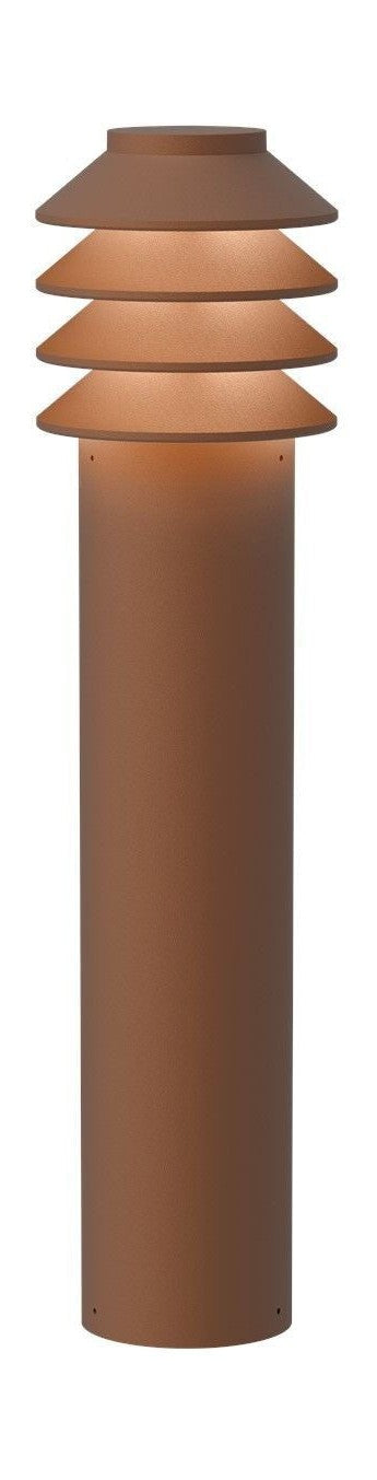 [product_category]-Louis Poulsen Bysted Garden Bollard Led 2700 K 14 W Anchor With Adaptor Long, Corten-Louis Poulsen-5714693843053-5747404472-LOU-1