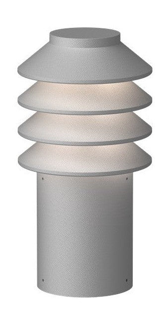 [product_category]-Louis Poulsen Bysted Garden Bollard Led 3000 K 14 W Anchor With Adaptor Short, Aluminium-Louis Poulsen-5714693847044-5747404663-LOU-1